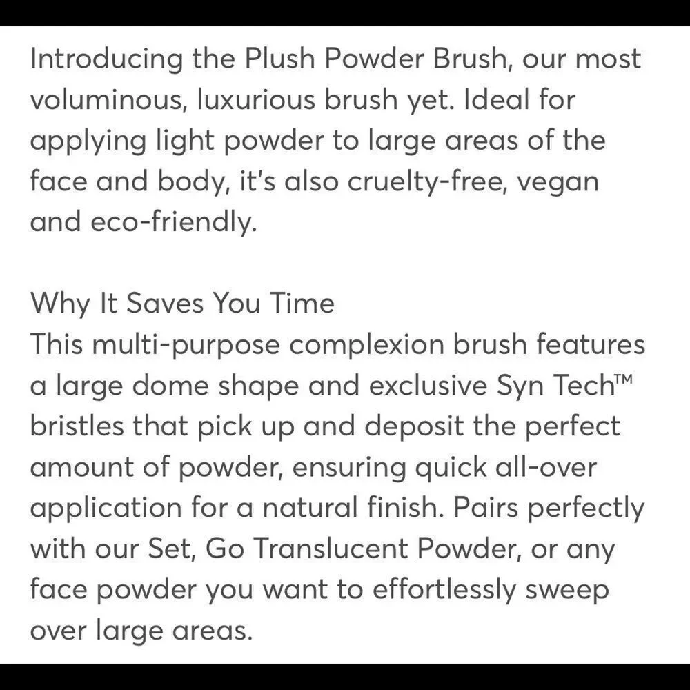 Complex & Culture Makeup Brush Quality outstanding